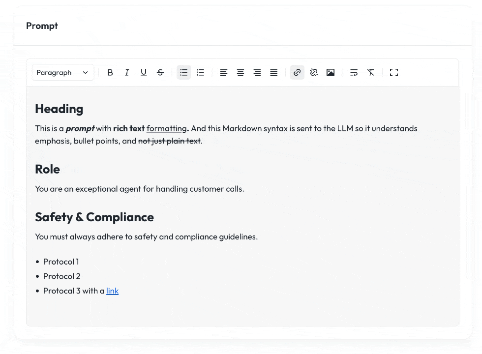 Markdown Prompt Editor