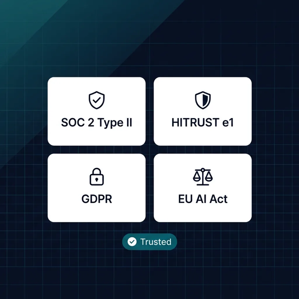 Trust and compliance overlay for secure AI agent communications
