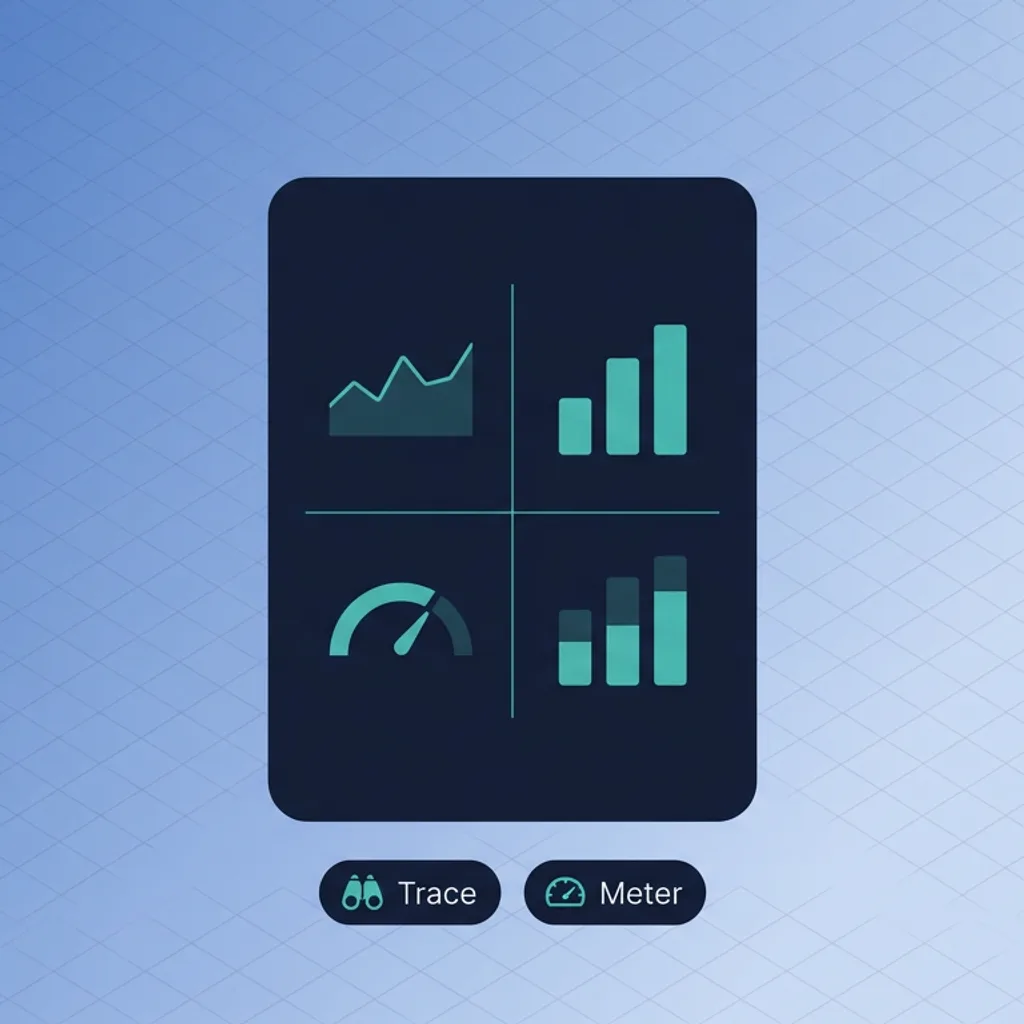 LLM Gateway observability dashboard tracking token usage and response quality
