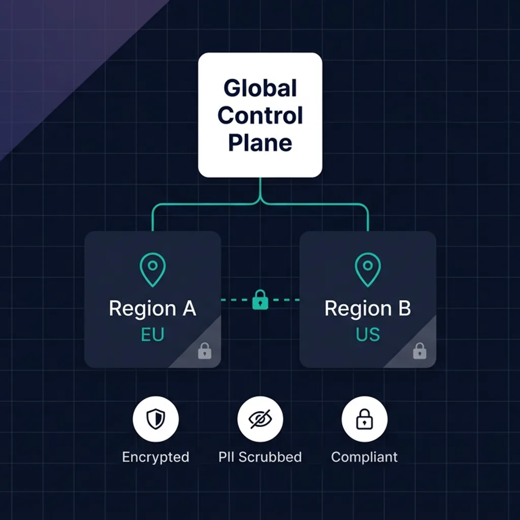Data sovereignty controls for regional AI agent deployments